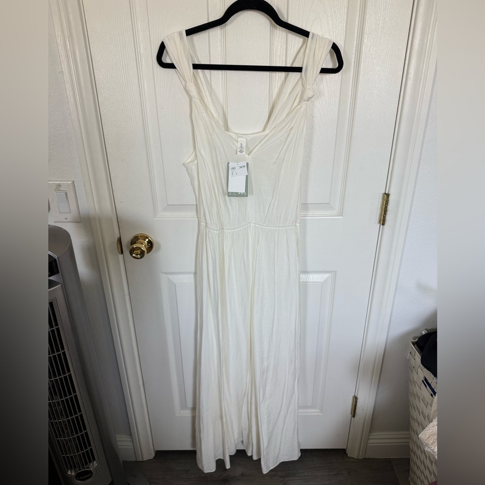 White H&M dress- new with tags